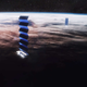 Imagen para el artículo titulado Los astrónomos se enfrentan a Elon Musk: "va a haber más satélites visibles que estrellas"